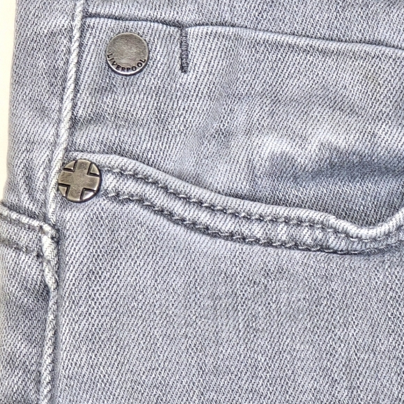 Liverpool Los Angeles Grey Skinny Jeans Size 10 - Picture 3 of 11